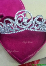 Pretty Tiaras with Beading in Silver