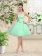 Off The Shoulder Sleeveless Organza Court Dresses for Sweet 16 Lace and Belt Lace Up