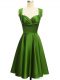 Sexy Green Wedding Guest Dresses Prom and Party and Wedding Party with Ruching Straps Sleeveless Lace Up
