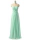 Apple Green Sweetheart Neckline Ruching Bridesmaid Dresses Sleeveless Lace Up
