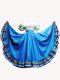 Baby Blue Quinceanera Dresses Military Ball and Sweet 16 and Quinceanera with Ruffled Layers Off The Shoulder Short Sleeves Lace Up