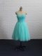 Free and Easy Apple Green Lace Up Sweetheart Beading Military Ball Dresses For Women Tulle Sleeveless