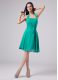 Simple Turquoise Halter Top Neckline Ruching Mother of the Bride Dress Sleeveless Zipper