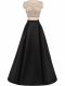 On Sale Sleeveless Floor Length Beading Zipper Pageant Dress Toddler with Black