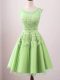 Graceful Sleeveless Lace Lace Up Dama Dress for Quinceanera