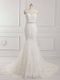 Great Sleeveless Brush Train Backless Beading and Lace and Appliques Wedding Gowns