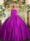 Fine Strapless Sleeveless Satin 15 Quinceanera Dress Ruching Lace Up
