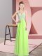 Sleeveless Lace Zipper Prom Dress