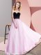Fashion Empire Evening Dress Lilac Sweetheart Tulle Sleeveless Floor Length Lace Up