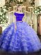 Amazing Tulle Short Sleeves Floor Length Quinceanera Gowns and Appliques and Ruffled Layers
