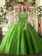Top Selling Scoop Zipper Beading and Appliques Quinceanera Dresses Sleeveless