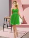 Beautiful Green Dress for Prom Prom and Party with Beading Sweetheart Sleeveless Zipper