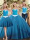 Glorious Sweetheart Sleeveless Tulle Quinceanera Dress Beading Lace Up