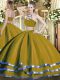 Extravagant Tulle Sleeveless Floor Length 15th Birthday Dress and Beading