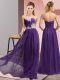 Fantastic Sleeveless Lace Up Floor Length Appliques Prom Gown