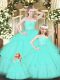Most Popular Sleeveless Lace and Ruffled Layers Zipper 15 Quinceanera Dress