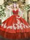 Tulle Sleeveless Floor Length Vestidos de Quinceanera and Beading and Appliques