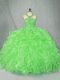Exceptional Floor Length Ball Gowns Sleeveless 15th Birthday Dress Zipper