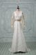 Fine White Sleeveless Brush Train Beading and Lace and Belt Wedding Dresses