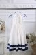 Sleeveless Satin Tea Length Zipper Toddler Flower Girl Dress in White with Ruffles