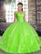 Dazzling Quince Ball Gowns Military Ball and Sweet 16 and Quinceanera with Beading and Appliques Off The Shoulder Sleeveless Lace Up