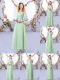 Half Sleeves Side Zipper Floor Length Lace and Belt Wedding Guest Dresses