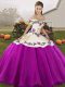 Off The Shoulder Sleeveless Organza Vestidos de Quinceanera Embroidery Lace Up