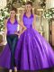 Sleeveless Lace Up Floor Length Beading Quinceanera Dress