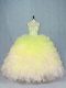Stylish Floor Length Ball Gowns Sleeveless Multi-color Quinceanera Gown Lace Up