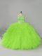 Unique Ball Gowns Sleeveless Sweet 16 Dresses Lace Up