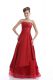 Affordable Sleeveless Lace Up Floor Length Embroidery Glitz Pageant Dress