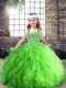 Super Sleeveless Tulle Lace Up Pageant Dress for Teens for Party and Wedding Party