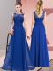 Sleeveless Beading and Appliques Zipper Quinceanera Court Dresses