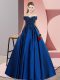 Off The Shoulder Sleeveless Satin Quince Ball Gowns Lace Zipper