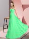 Floor Length Green Prom Evening Gown Sweetheart Sleeveless Lace Up