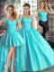 Best Sleeveless Beading Lace Up Sweet 16 Quinceanera Dress