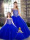 Free and Easy Sleeveless Beading Lace Up Quinceanera Dresses