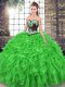 Latest Sweet 16 Quinceanera Dress Sweetheart Sleeveless Sweep Train Lace Up
