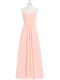 Great Pink Sweetheart Zipper Lace and Appliques Prom Party Dress Sleeveless