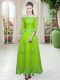 Most Popular Lace Prom Dresses Lace Up 3 4 Length Sleeve Floor Length