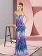 Multi-color Sweetheart Lace Up Sequins Prom Evening Gown Sleeveless