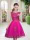 Free and Easy Sleeveless Beading and Appliques Lace Up Prom Evening Gown