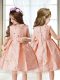 Scoop Sleeveless Satin Pageant Gowns For Girls Embroidery Zipper
