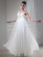 One Shoulder 2013 Wedding Dress With Beaded Empire For Custom Made