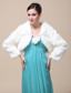 Low Price Rabbit Fur Special Jacket In Ivory With High-neck