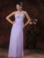 2013 Lilac Peach Springs Arizona Beaded Decorate Shoulder Prom Dress
