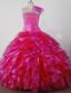 Exquisite Beading and Ruffles Ball Gown Little Girl Pageant Dress Strapless Floor-length