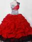 Elegant Ball Gown One Shoulder Floor-length Little Girl Pageant Dress