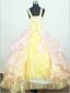 Appliques Little Girl Pageant Dresses With Ruffled Layers and Organza