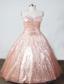 Brand New Ball Gown Sweetheart Neck Floor-Length Watermelon Beading Little Girl Pageant Dresses